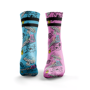 Tribal Beat Geo Magenta | Socks