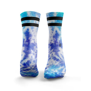 Tie Dye 2Stripe Socks