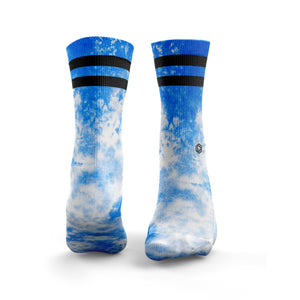 Tie Dye 2Stripe Socks