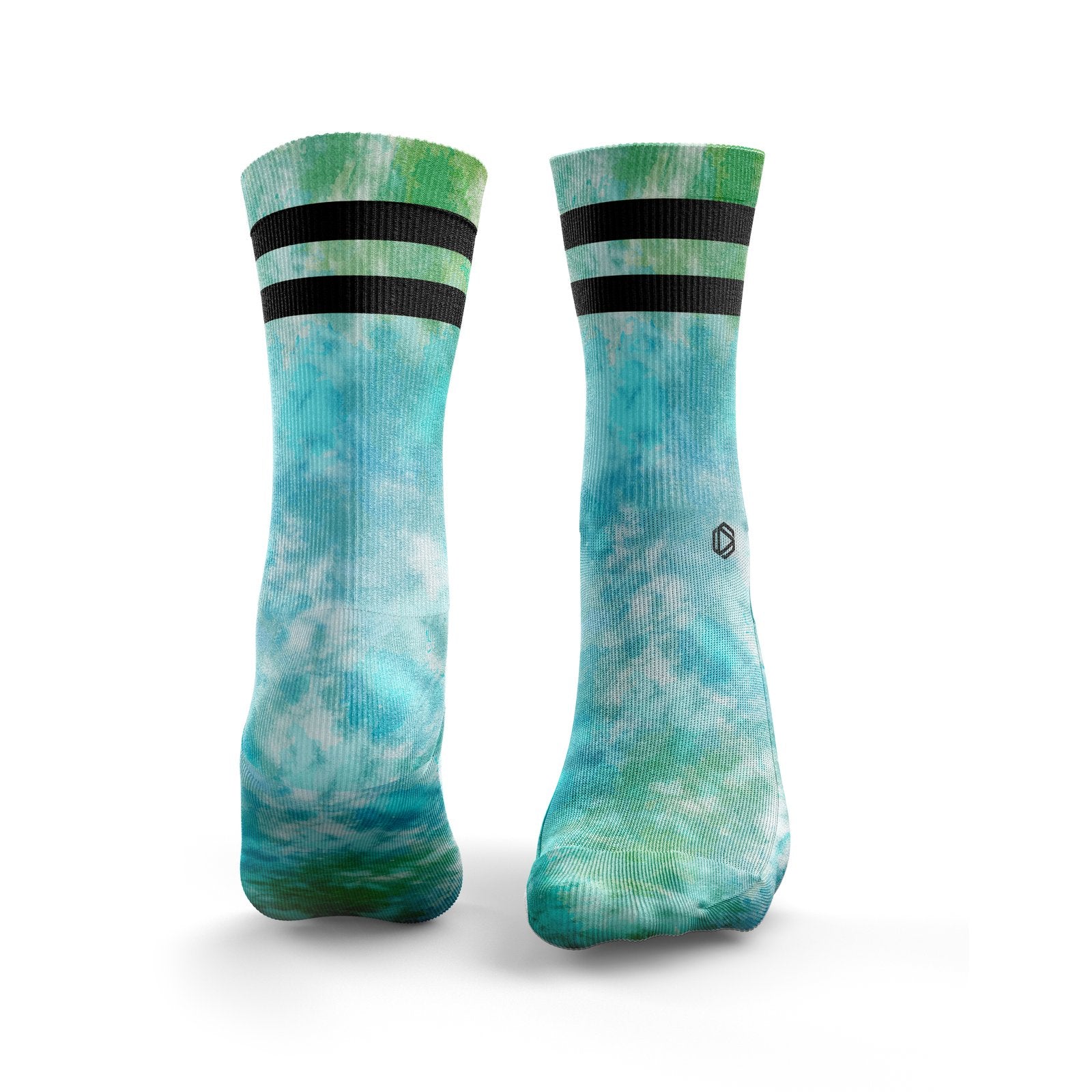 Tie Dye 2Stripe Socks