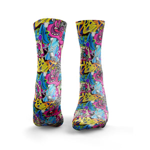 Graffiti Animation Socks